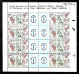 Spania 1977-Expozitia Internationala Filatelica ESPAMER`77, Barcelona,MC 8+8,MNH, Nestampilat