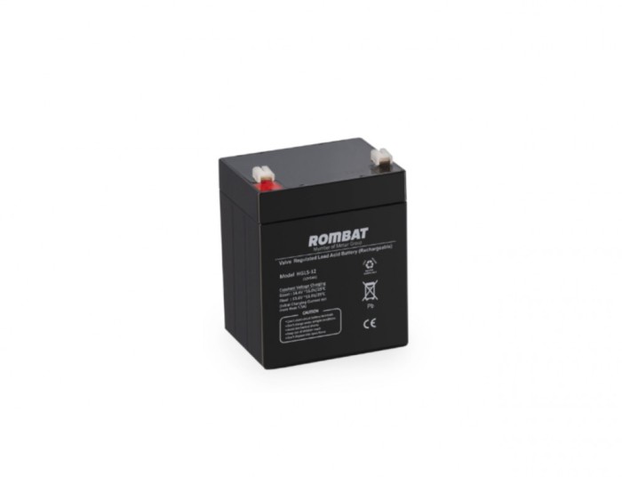 ACUMULATOR STATIONAR 5Ah/12V TERMINAL F2