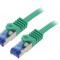 Patch cord S/FTP Cat6a verde 1,5m LSZH