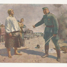 FA33-Carte Postala-RUSIA - E.V. Gerasimov, Mama unui partizan, necirculata 1943
