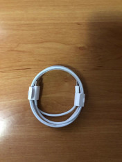 Cablu date APPLE Lightning la USB-C, 1m, alb foto