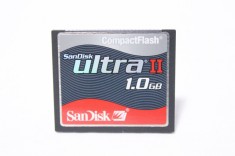 Card memorie CF Compact Flash SanDisk Ultra II 1 GB foto