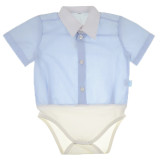 Body tip camasa pentru baieti Baby Colibra 33100AL-74-cm, Albastru