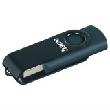 Cumpara ieftin Memorie USB Hama Rotate, 128GB, USB 3.0, Albastru, 128 GB