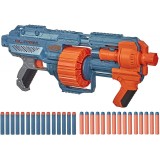 Lansator Hasbro Nerf Elite Shockwave, 8 ani+, capacitate 15 sageti, plastic, 30 de sageti incluse