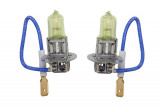 Halogen bec.2pcs.H3.Retro.12V.Max.55W.Culoare deschisă galben.Max.2700k.Socket Tip PK22S.Fără aprobare rutieră.Conține 2 nuclee, M-Tech