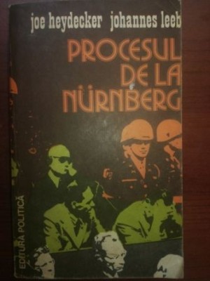 Procesul de la Nurnberg- Joe Heydecker, Johannes Leeb foto