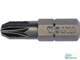 YATO Set 10 biti surubelnita PZ3, prindere hex 1/4&#039;&#039;, lungime 25 mm