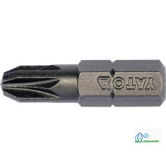 YATO Set 10 biti surubelnita PZ3, prindere hex 1/4&#039;&#039;, lungime 25 mm