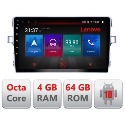 Navigatie Toyota Verso 2011-2016 E-133 Octa Core cu Android Radio Bluetooth Internet GPS WIFI DSP 4+64GB 4G CarStore Technology