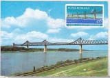 bnk cp Cernavoda - Podul Anghel Saligny - circulata 1993 - marca fixa