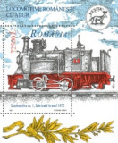 Romania 2002 MNH, nestampilat - LP 1593 - Locomotive romanesti cu abur
