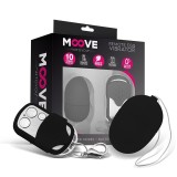 Cumpara ieftin Ou Vibrator Medium MOOVE&nbsp;&raquo;Remote&nbsp;Egg Vibrator&laquo; 6 cm - Negru