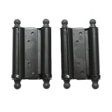Set 2 balamale batante negre 100 mm cu suruburi pentru usi