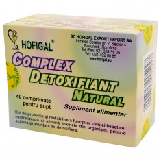 Complex detoxifiant natural 40cpr