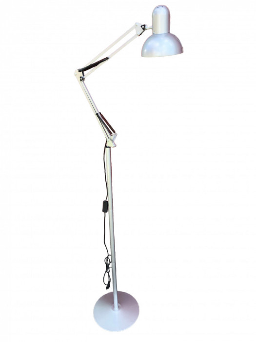 Lampadar Full 930 Gri, Inalt cu brat reglabil reglabil, 180cm