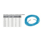 Furtun drept cu conectori aer comprimat din PVC 8mm 5m ADLER AD0142.0