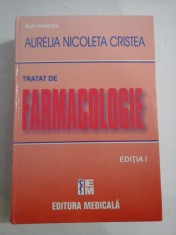 TRATAT DE FARMACOLOGIE - Aurelia Nicoleta CRISTEA - 2011 (stare ca noua)