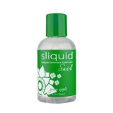 Lubrifianti cu arome - Sliquid Natural Rasucire Lubrifiant cu Aroma 125ml - Mere Verzi
