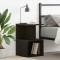 vidaXL Dulap de noapte Stejar negru 35 x 35 x 55 cm Lemn compozit 862617