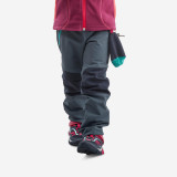 Pantalon Softshell Drumeție la munte MH550 Gri Copii 2- 6 ani, Quechua