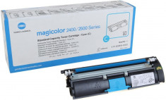 Cartus Toner Cyan A00W331 1,5K Original Minolta MAGIColor 2400 foto