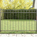 Cumpara ieftin Gard de Grădină Gri Oțel