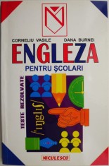 Engleza pentru scolari. Teste rezolvate ? Corneliu Vasile, Dana Burnei foto