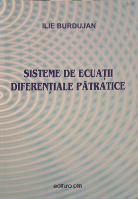 SISTEME DE ECUATII DIFERENTIALE PATRATICE-ILIE BURDUJAN-246598 foto