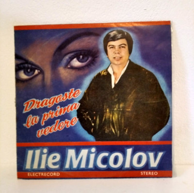 DD - Ilie Micolov &amp;ndash; Dragoste La Prima Vedere, vinil, LP. Album, 1987, VG+ foto