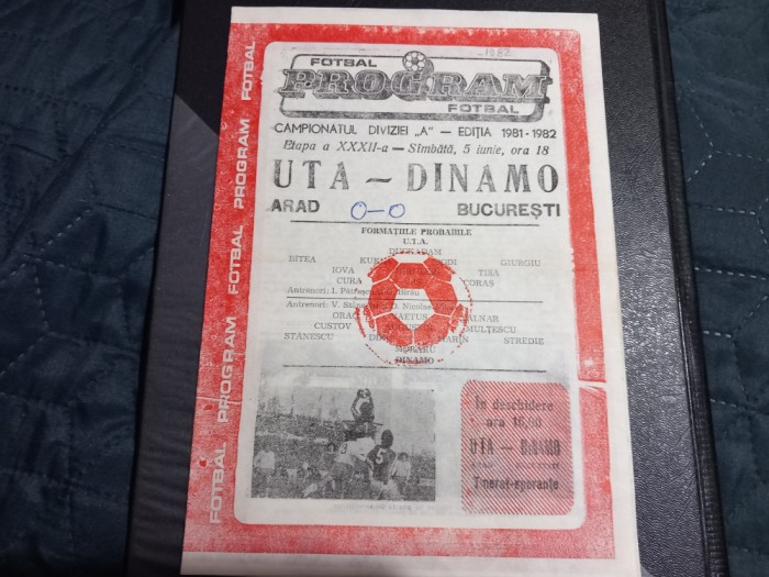 program UTA - Dinamo