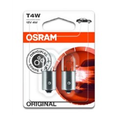 SET 2 BECURI 12V T4W ORIGINAL BLISTER OSRAM