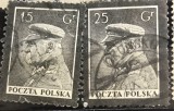 Timbre - Polska - Polonia - Interbelice - Serie 2 valori