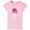 Tricou pentru copii, roz aprins, 140