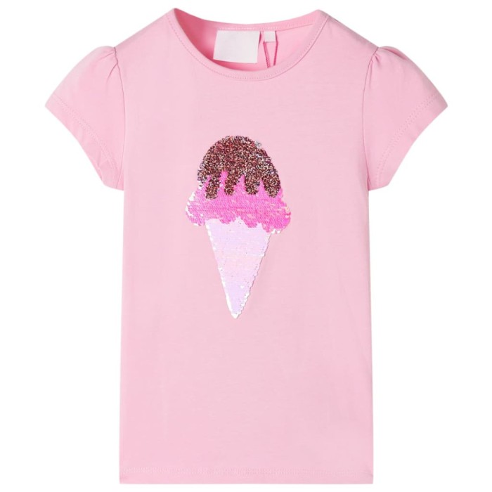Tricou pentru copii, roz aprins, 140