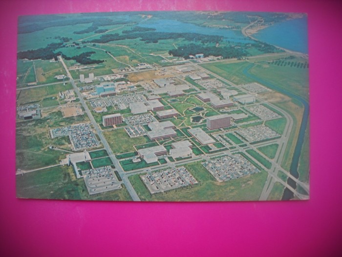 HOPCT 8486 CENTRUL AEROSPATIAL HOUSTON -TEXAS -SUA -AMERICA DE NORD -NECIRCULATA