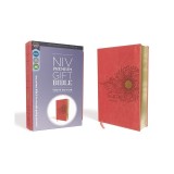 Niv, Premium Gift Bible, Youth Edition, Leathersoft, Coral, Red Letter Edition, Comfort Print: The Perfect Bible for Any Gift-Giving Occasion