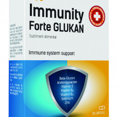 Supliment alimentar Glukan Immunity Forte, 30 capsule, Mba Pharma