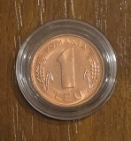 1 leu 1996, Rom&acirc;nia, UNC, &icirc;n capsulă