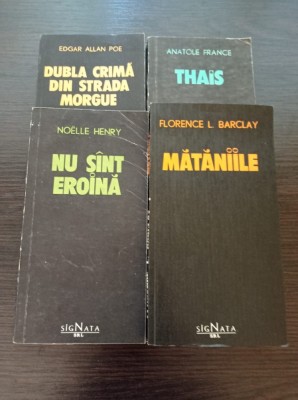 Dubla crima din strada Morgue/Thais/Nu sunt eroina/Mataniile foto