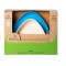 Set 2 farfurii, eKoala, BIOplastic, White/Blue