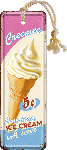 Semn de carte - Ice cream