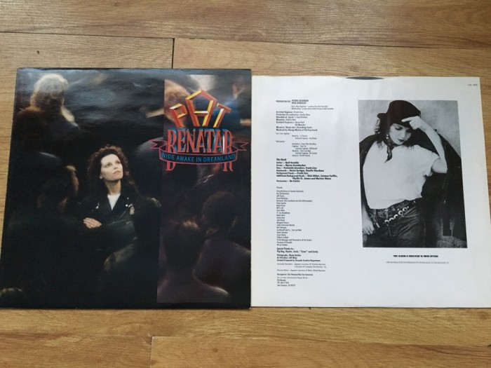 PAT BENATAR - WIDE AWAKE IN DREAMLAND (1988,CHRYSALIS,UK) vinil vinyl