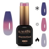 Cumpara ieftin Oja Semipermanenta Termica 3 Culori LUXORISE ThermoCool - Charming Glow 10ml