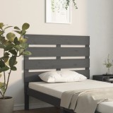 Gossi tablie de pat, gri, 100x3x80 cm, lemn masiv de pin