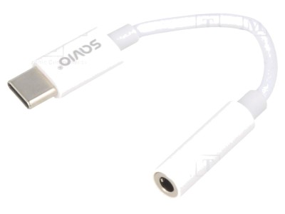 Cablu USB C la Jack 3,5mm Alb foto