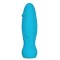 Mini vibrator Realistic Texture 10cm Bleu