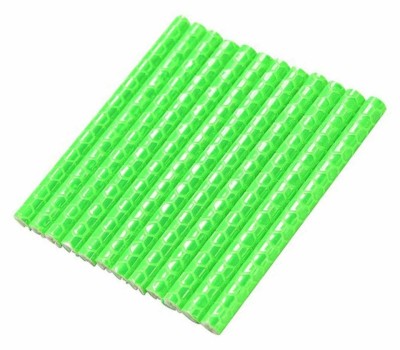 Set 12 ornamente din material reflectorizant pentru spite bicicleta, culoare foto