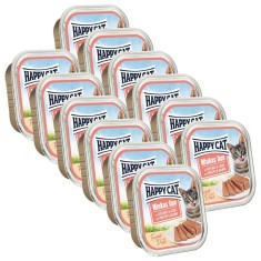 Happy Cat Minkas DUO Pate pasare ?i somon 12 x 100 g foto