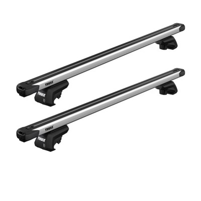 Bare transversale Thule SlideBar Raised pentru BMW X3 (E83) 2004-2010 foto